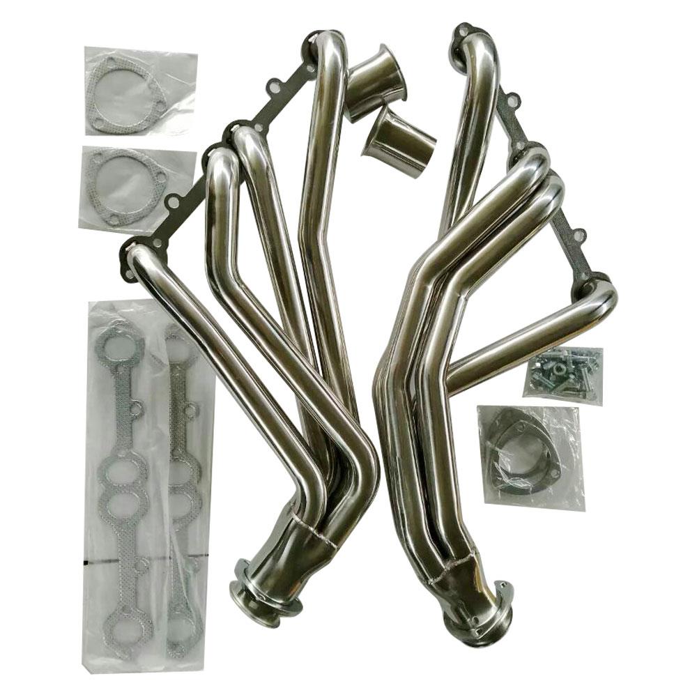 STAINLESS MANIFOLD LONG TUBE HEADER EXHAUST FOR 90-99 CHEVY /& GMC 5.0L//5.7L V8