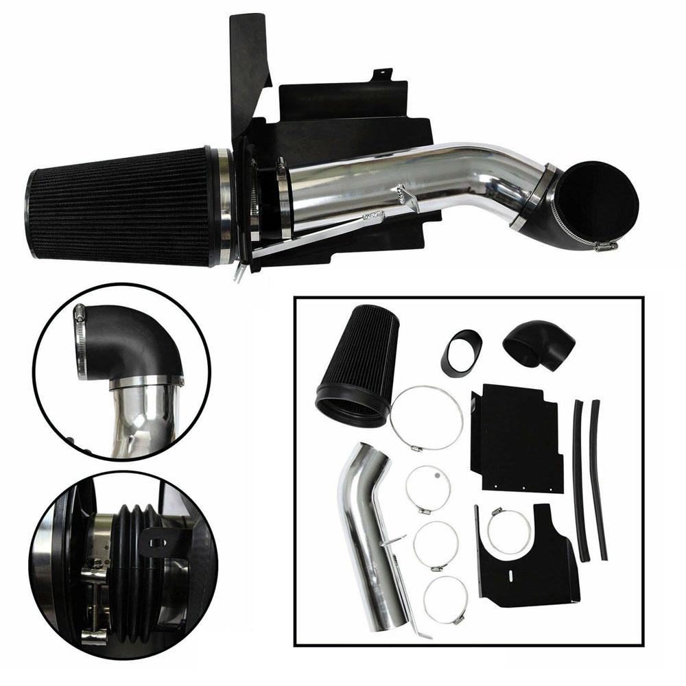 4" Cold Air Intake System + Heat Shield fits 9906 GMC/Chevy V8 4.8L/5