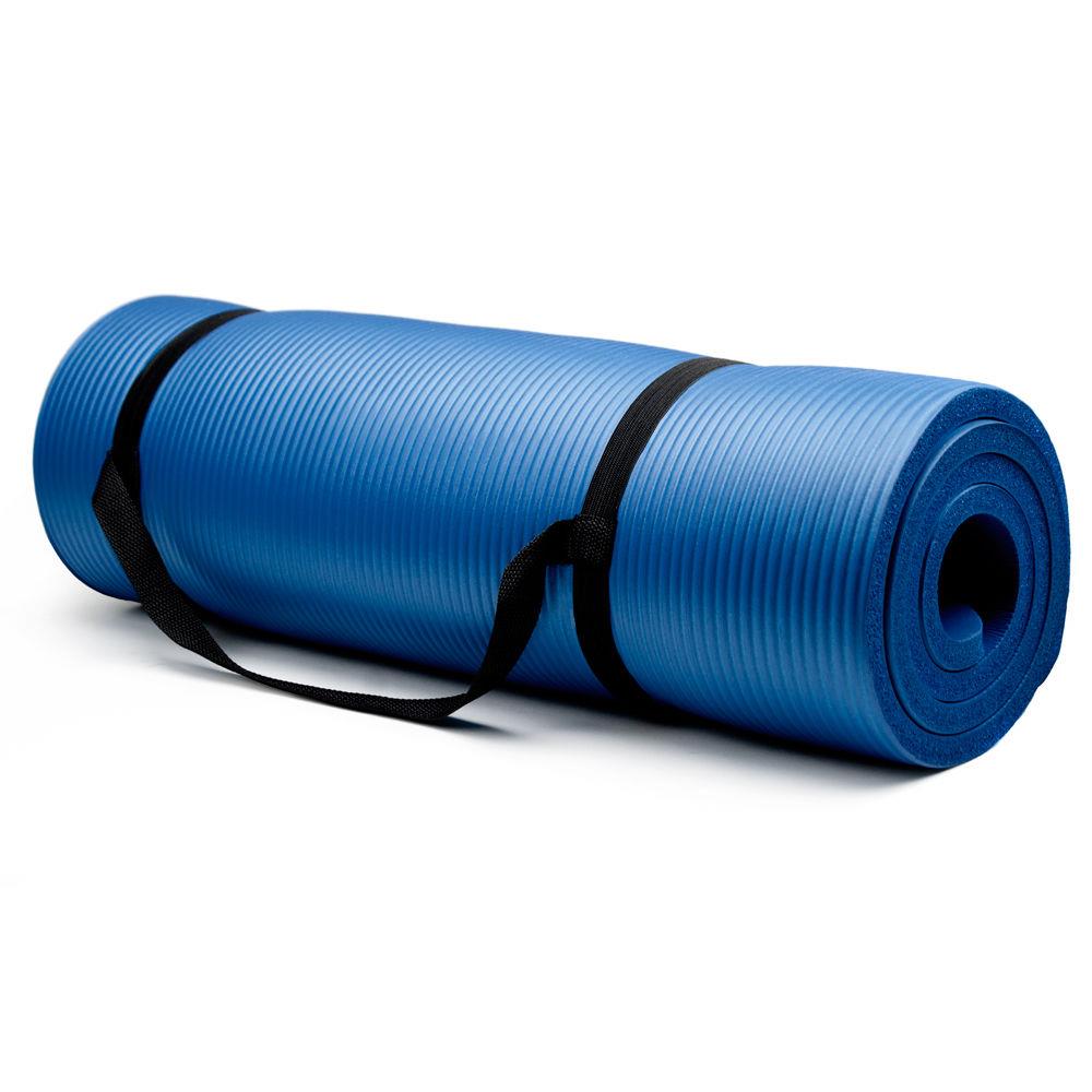 cushioned yoga mat